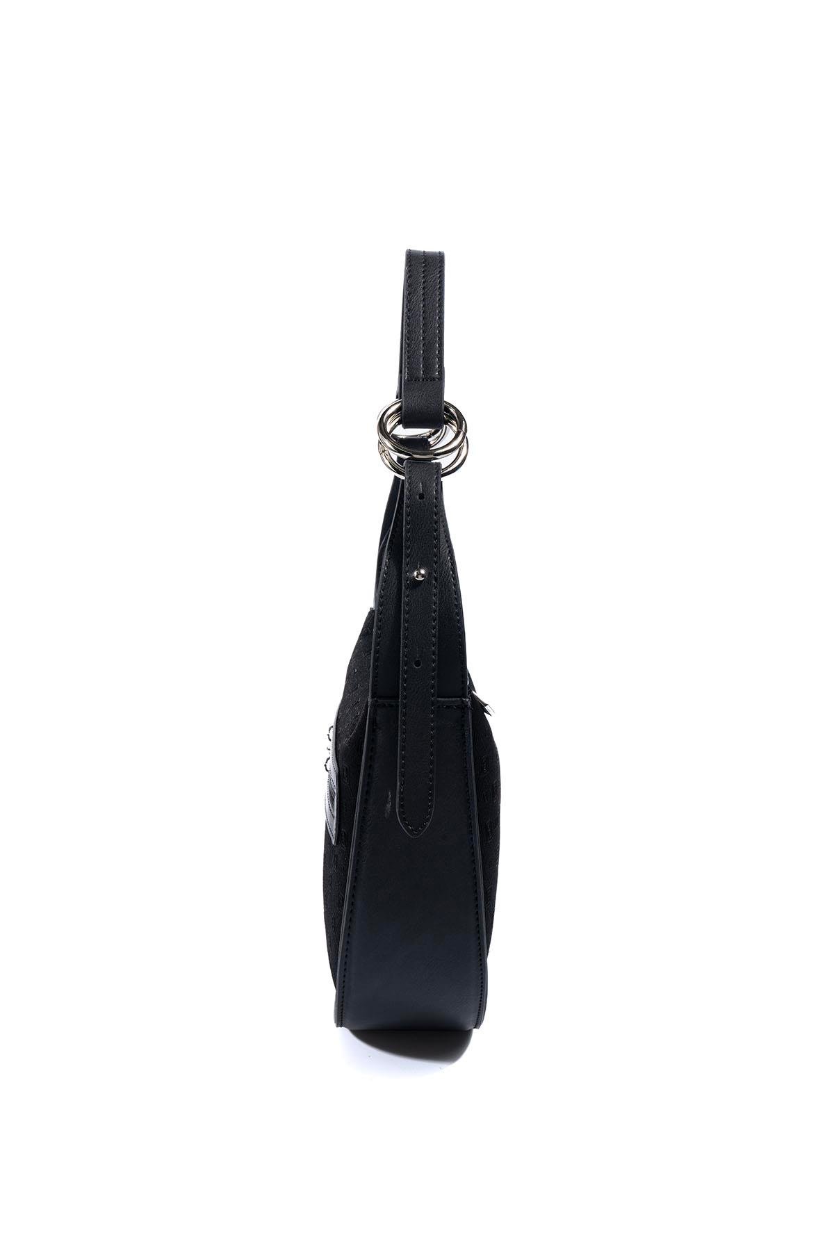 Silver Polo SP1270-M158 Kadın Omuz Çantası Siyah