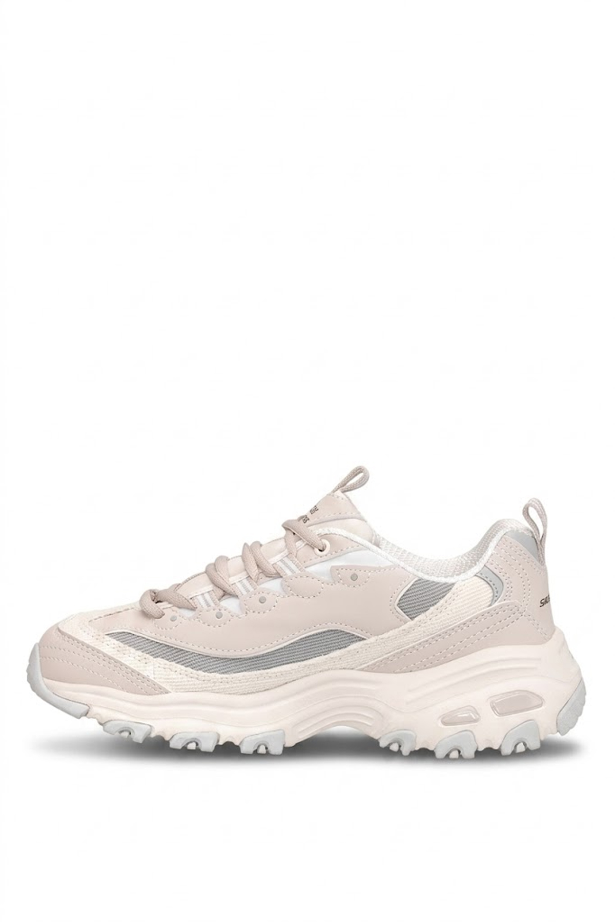 Skechers D-Lites SN896276 Kadın Klasik Sneaker Bej