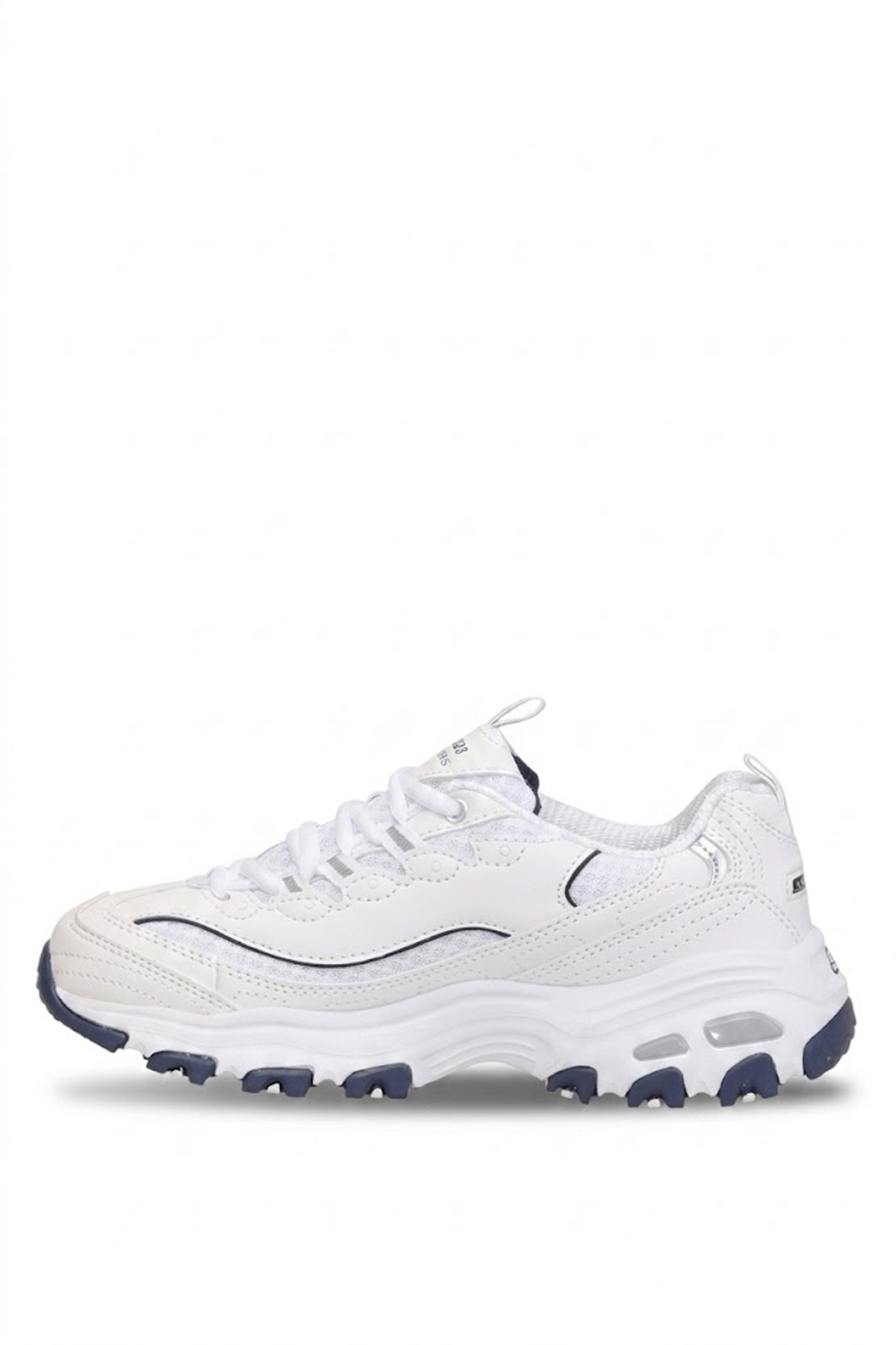 Skechers D-Lites SN9999863 Kadın Klasik Sneaker Beyaz