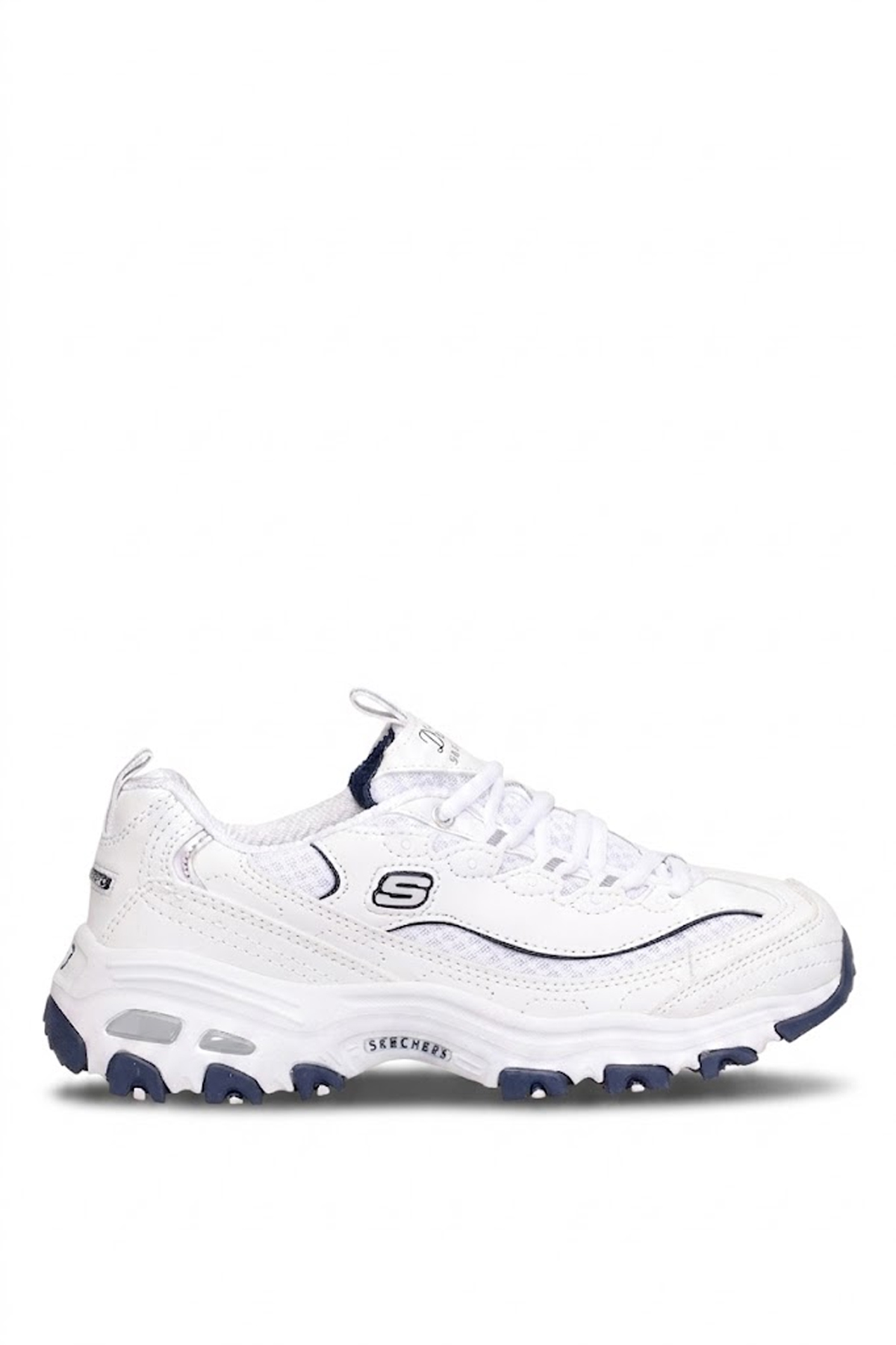 Skechers D-Lites SN9999863 Kadın Klasik Sneaker Beyaz
