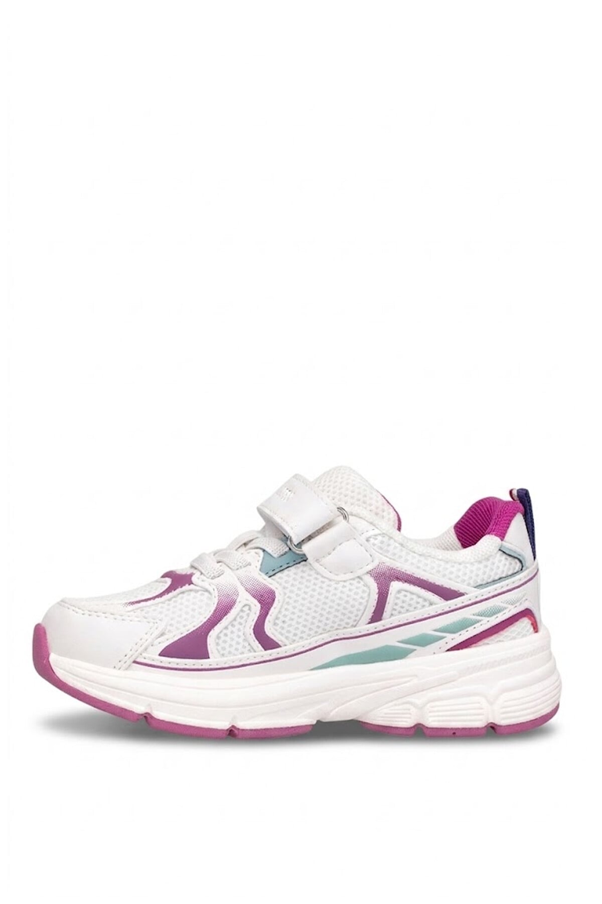 U.S. Polo Assn. 102155810 6P Sette JR 6FX Patik Kız Çocuk Yürüyüş Ayakkabısı Beyaz - Pembe