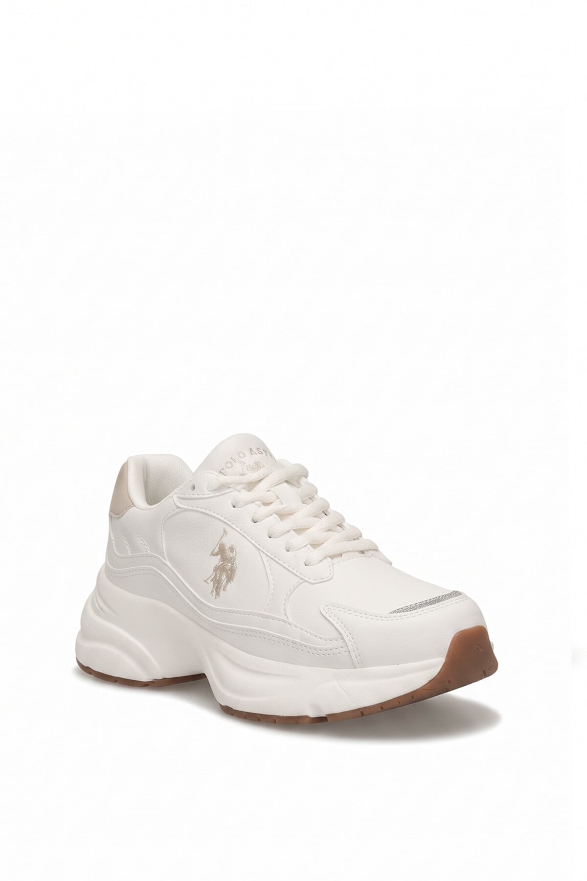 U.S. Polo Assn. 102695928 6F Minny 6PR Kadın Klasik Sneaker Beyaz