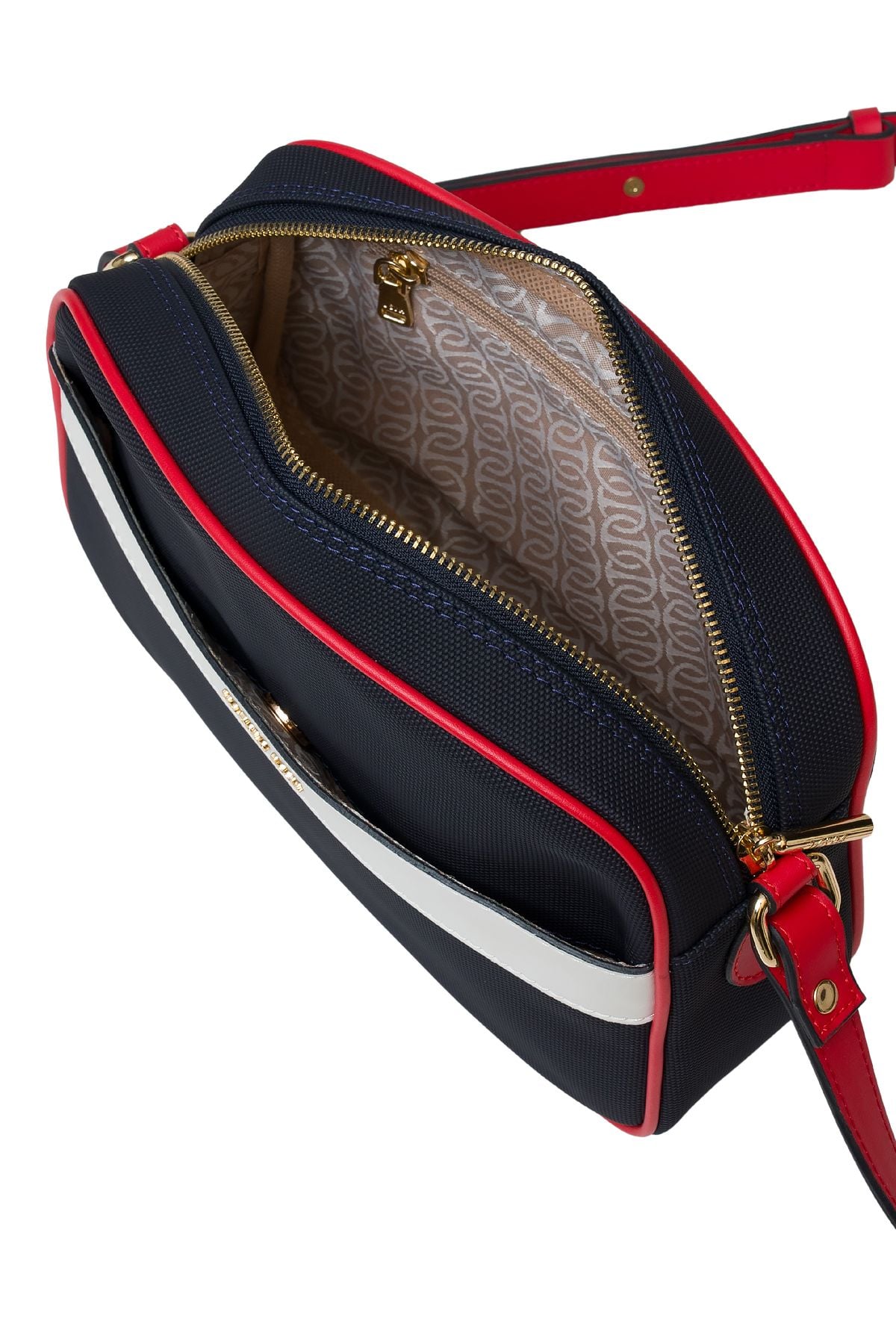 U.S. Polo Assn. US25249 Kadın Çapraz Çanta Lacivert - Kırmızı