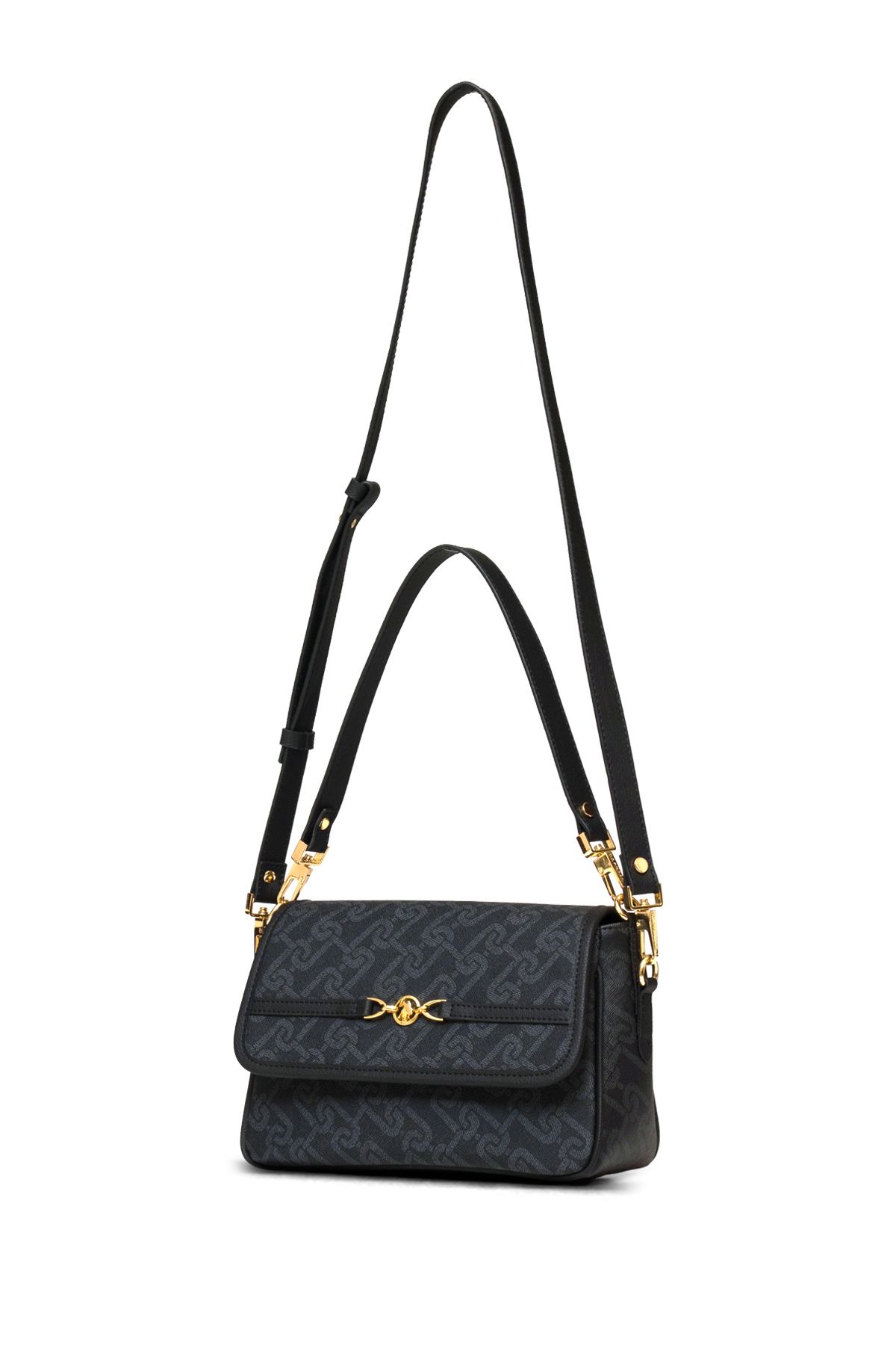 U.S. Polo Assn. US25105 Kadın Omuz Çantası Siyah