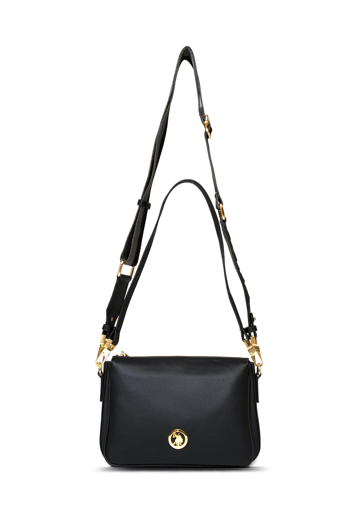 U.S. Polo Assn. US25141 Kadın Çapraz Çanta Siyah