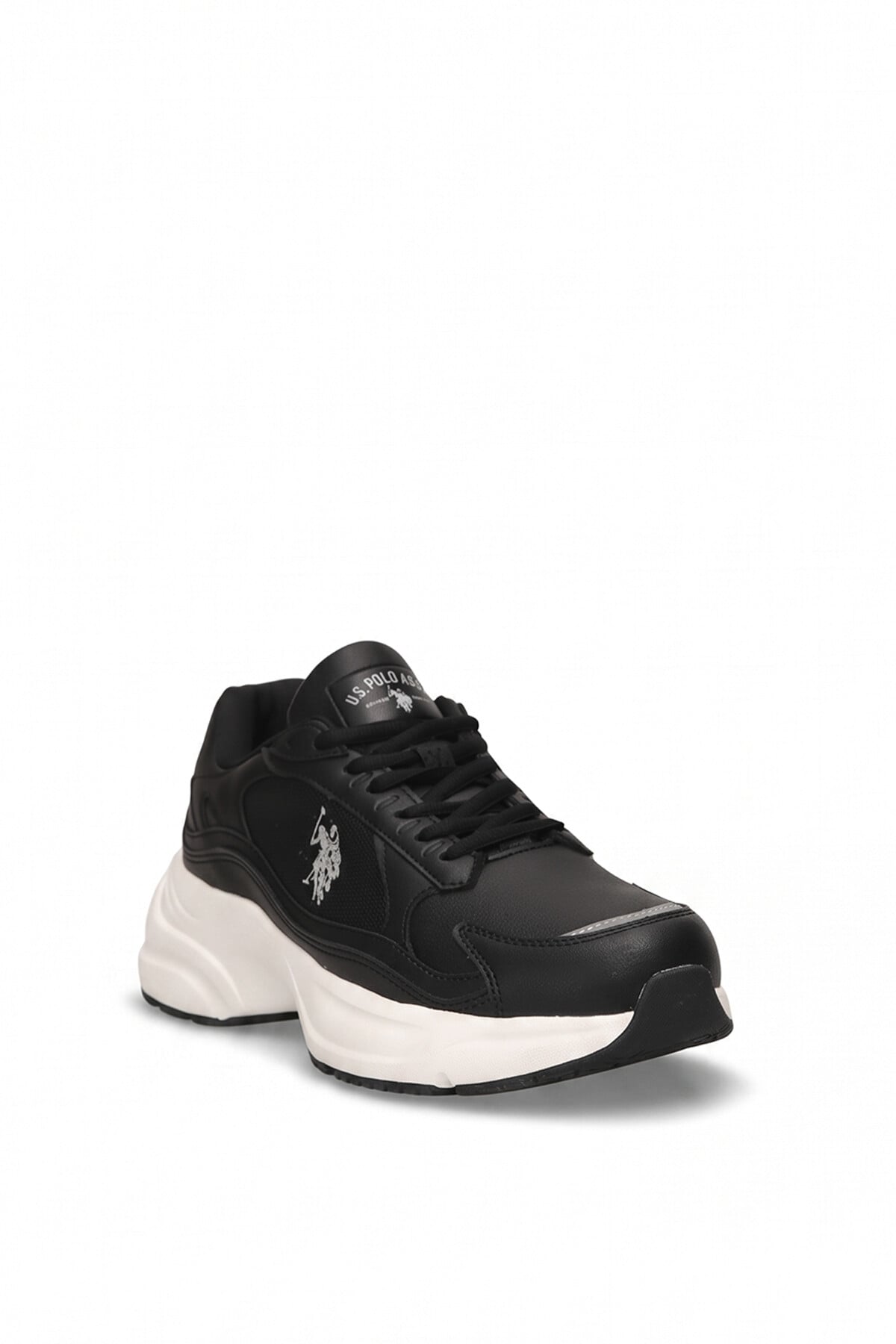 U.S. Polo Assn. 102695929 6F Minny 6PR Kadın Klasik Sneaker Siyah