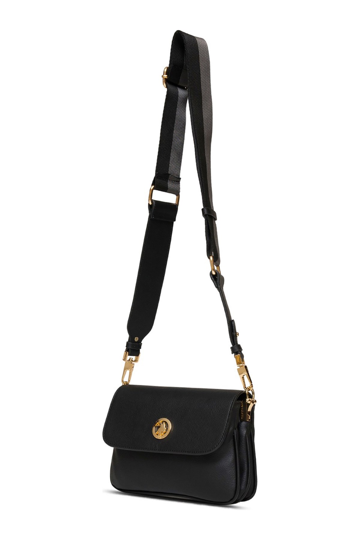U.S. Polo Assn. US25135 Kadın Çapraz Çanta Siyah