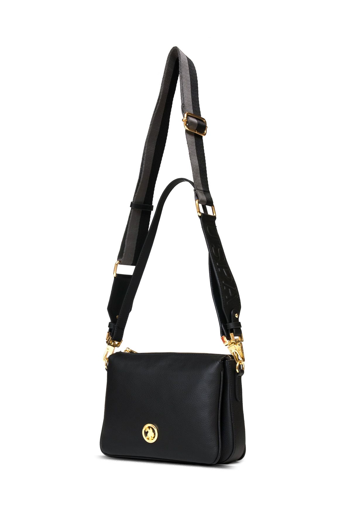 U.S. Polo Assn. US25141 Kadın Çapraz Çanta Siyah