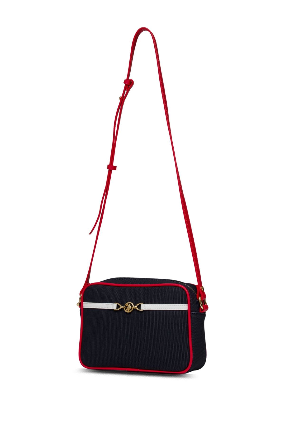 U.S. Polo Assn. US25234 Kadın Çapraz Çanta Lacivert - Kırmızı
