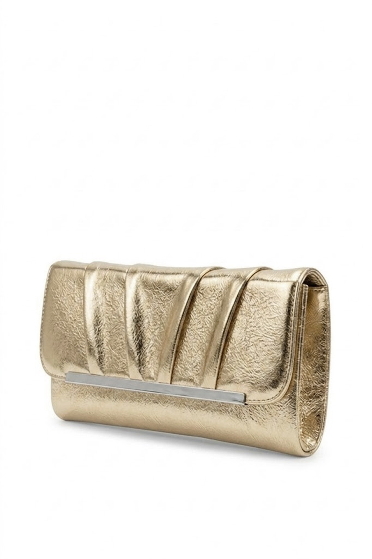 Varol 441 Clutch Kadın Portföy Çanta Altın