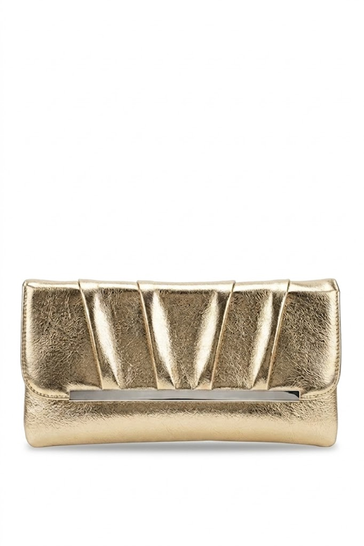 Varol 441 Clutch Kadın Portföy Çanta Altın