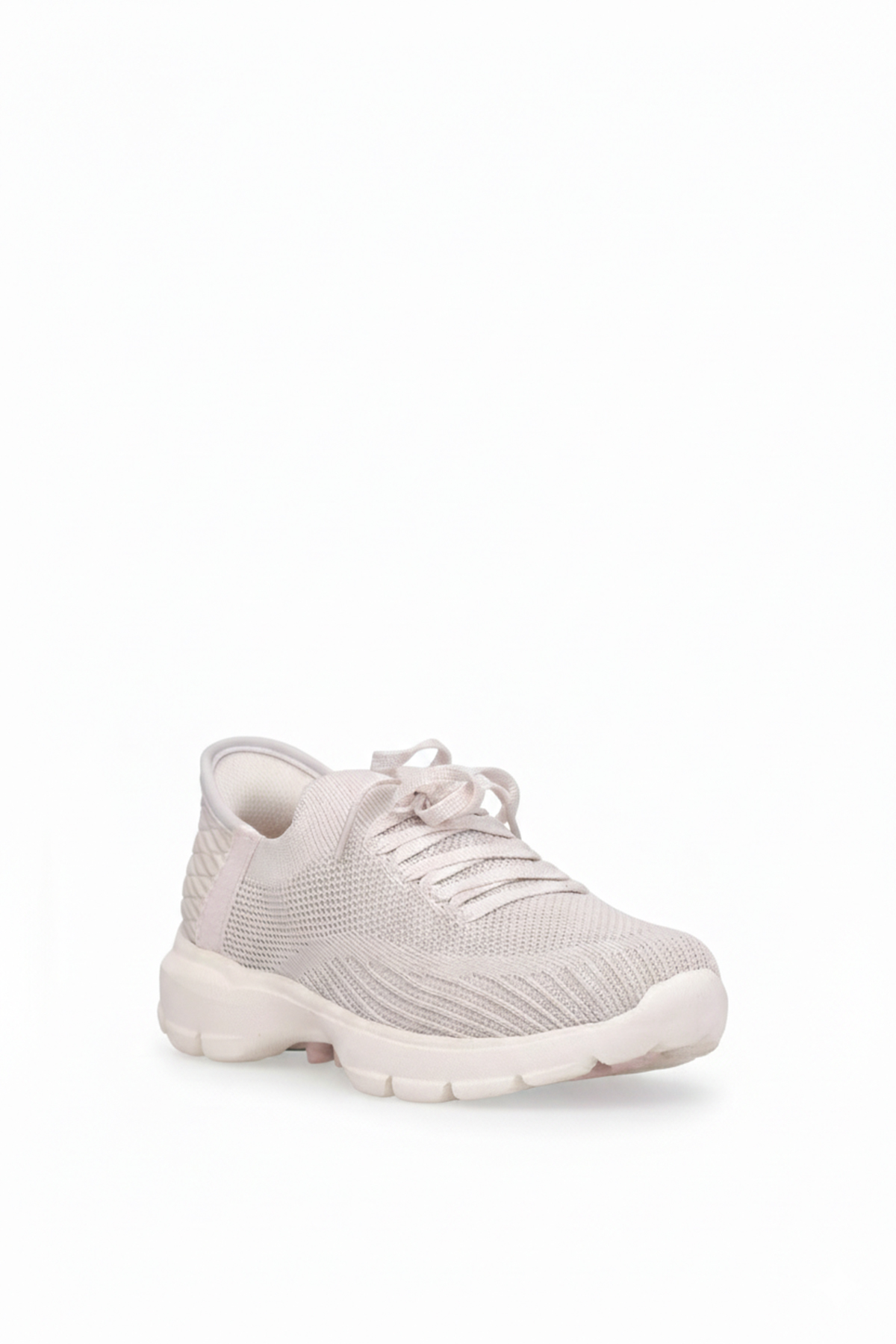 Voyager B042 Kadın Klasik Sneaker Bej