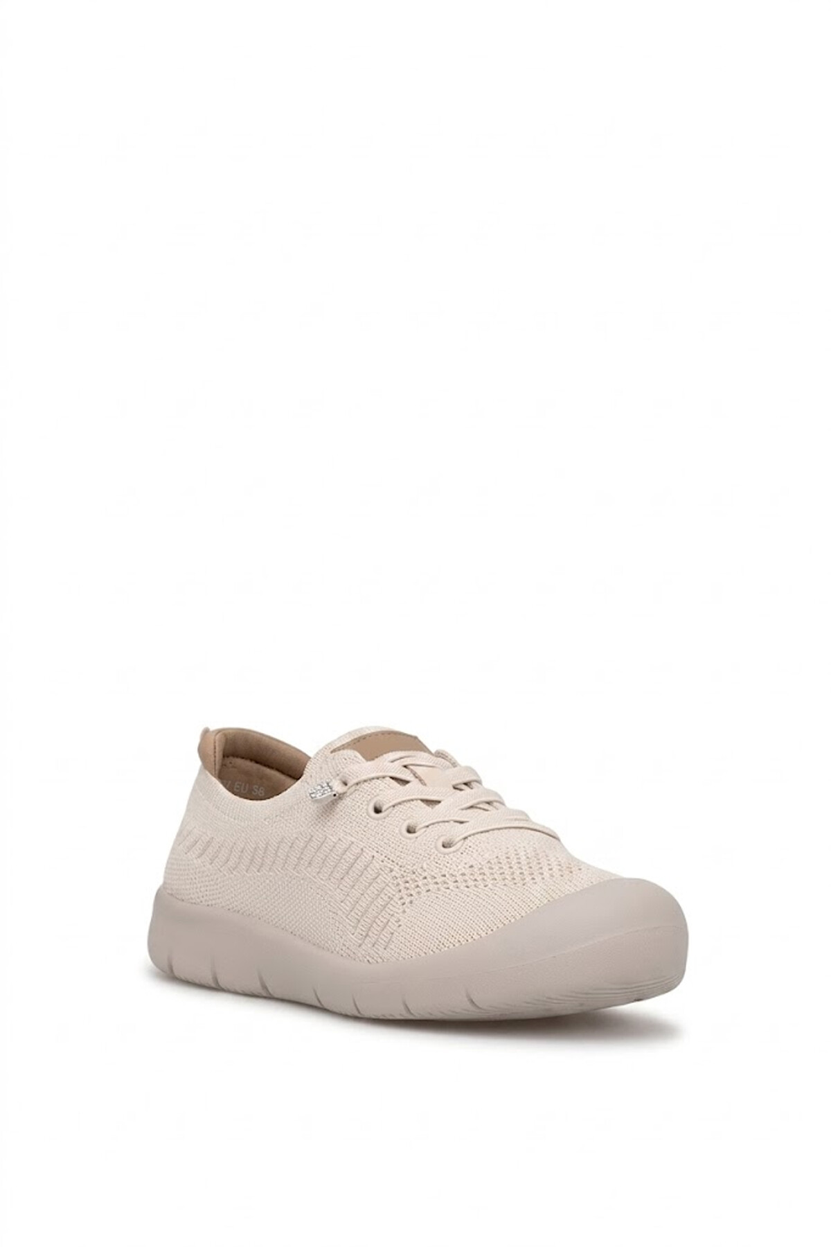 Voyager B667 Kadın Klasik Sneaker Bej