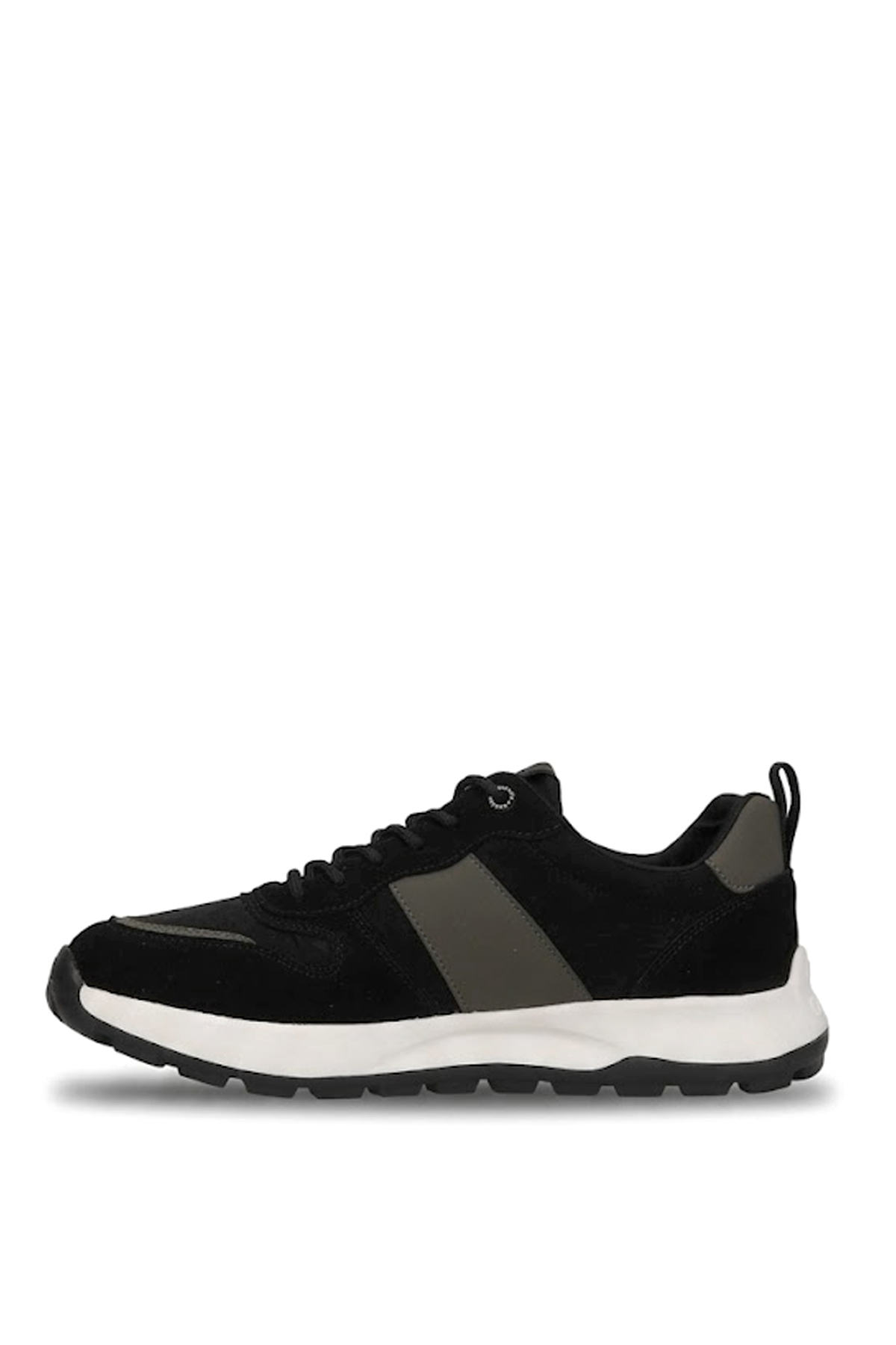 Voyager E435 Erkek Hakiki Deri Klasik Sneaker Siyah