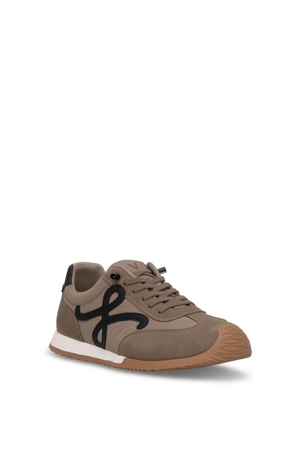 Voyager E472 Erkek Hakiki Deri Klasik Sneaker Camel