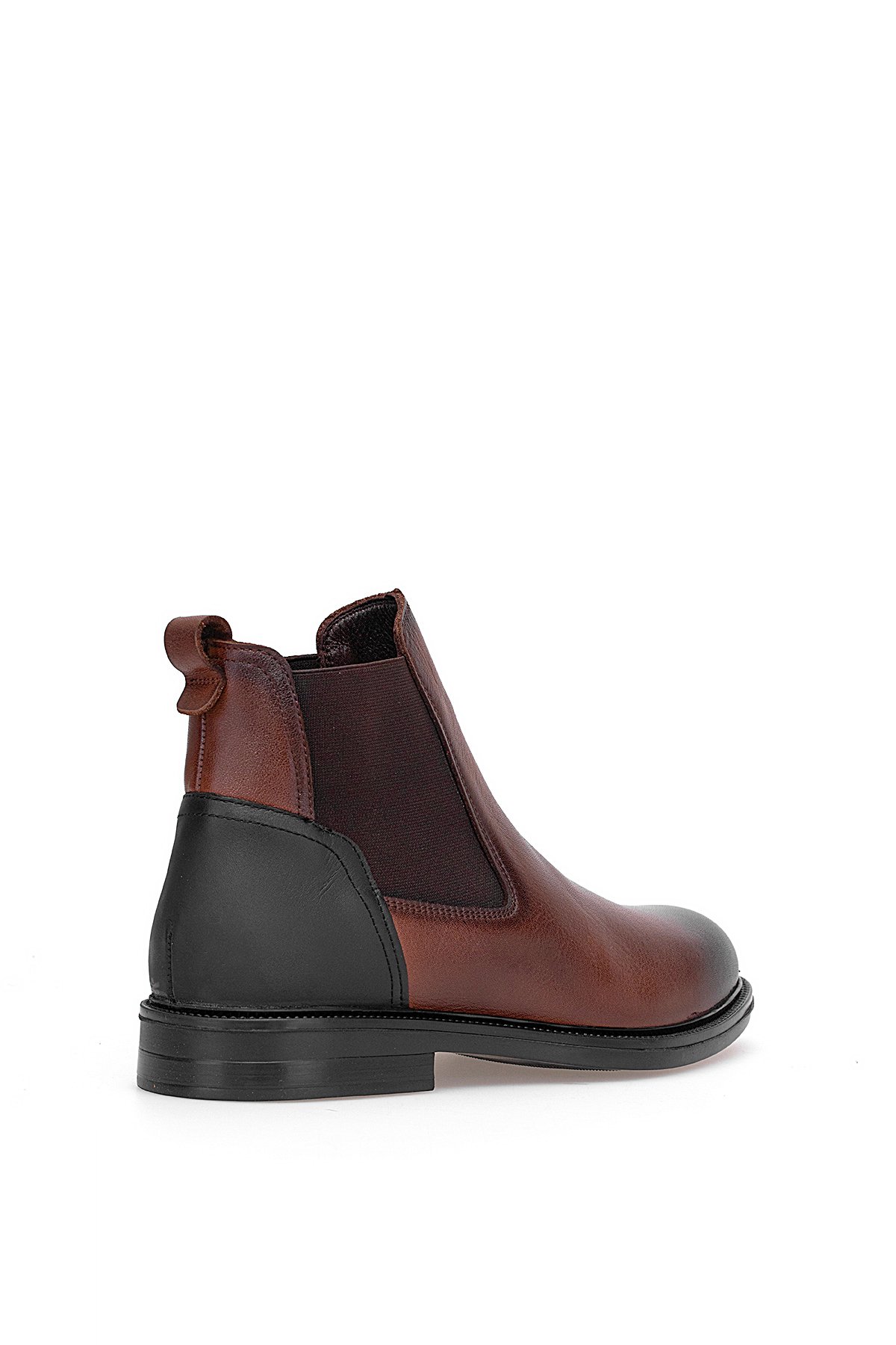 Voyager M476 Erkek Hakiki Deri Chelsea Bot Taba