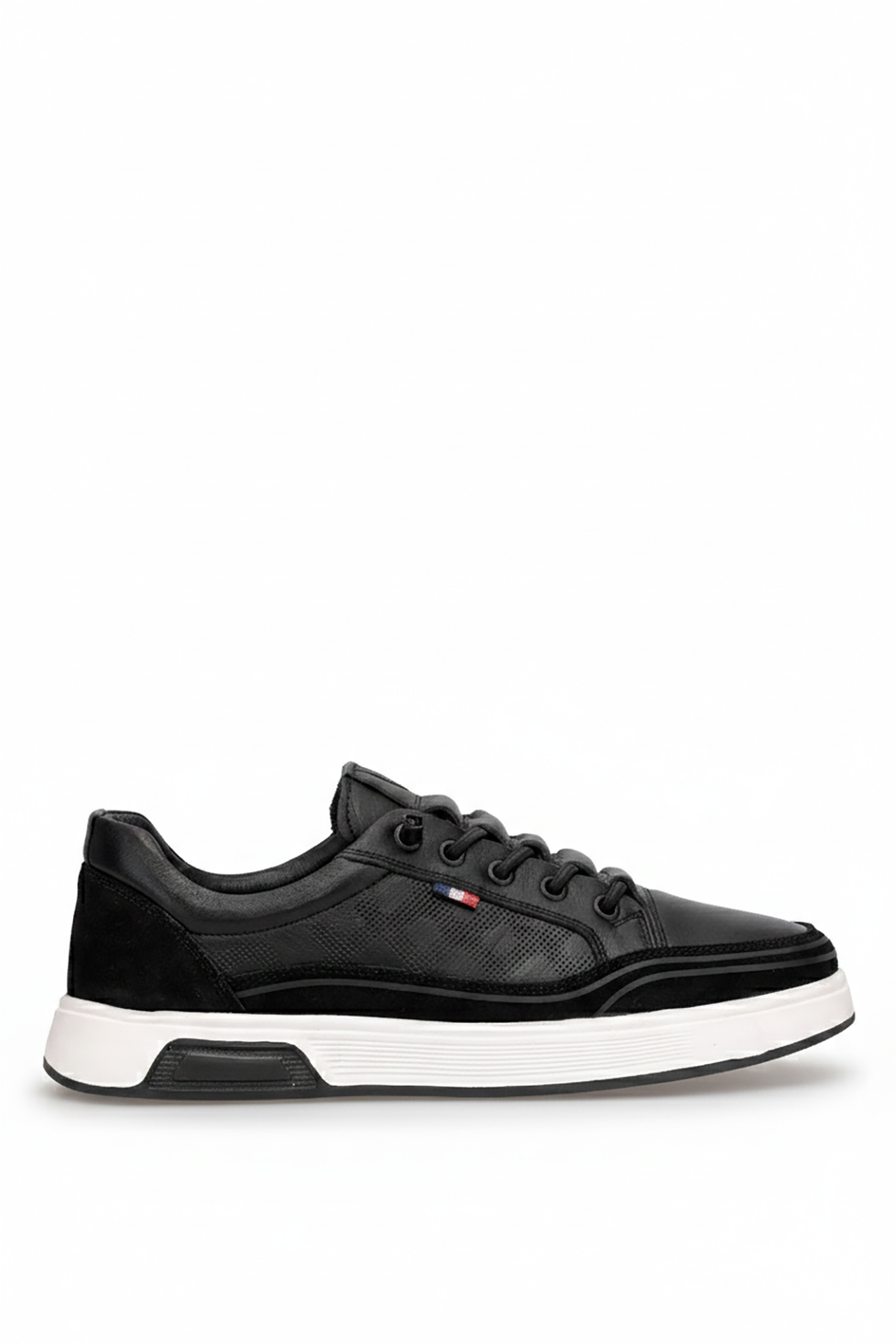 Voyager M578 Erkek Hakiki Deri Casual Ayakkabı Siyah