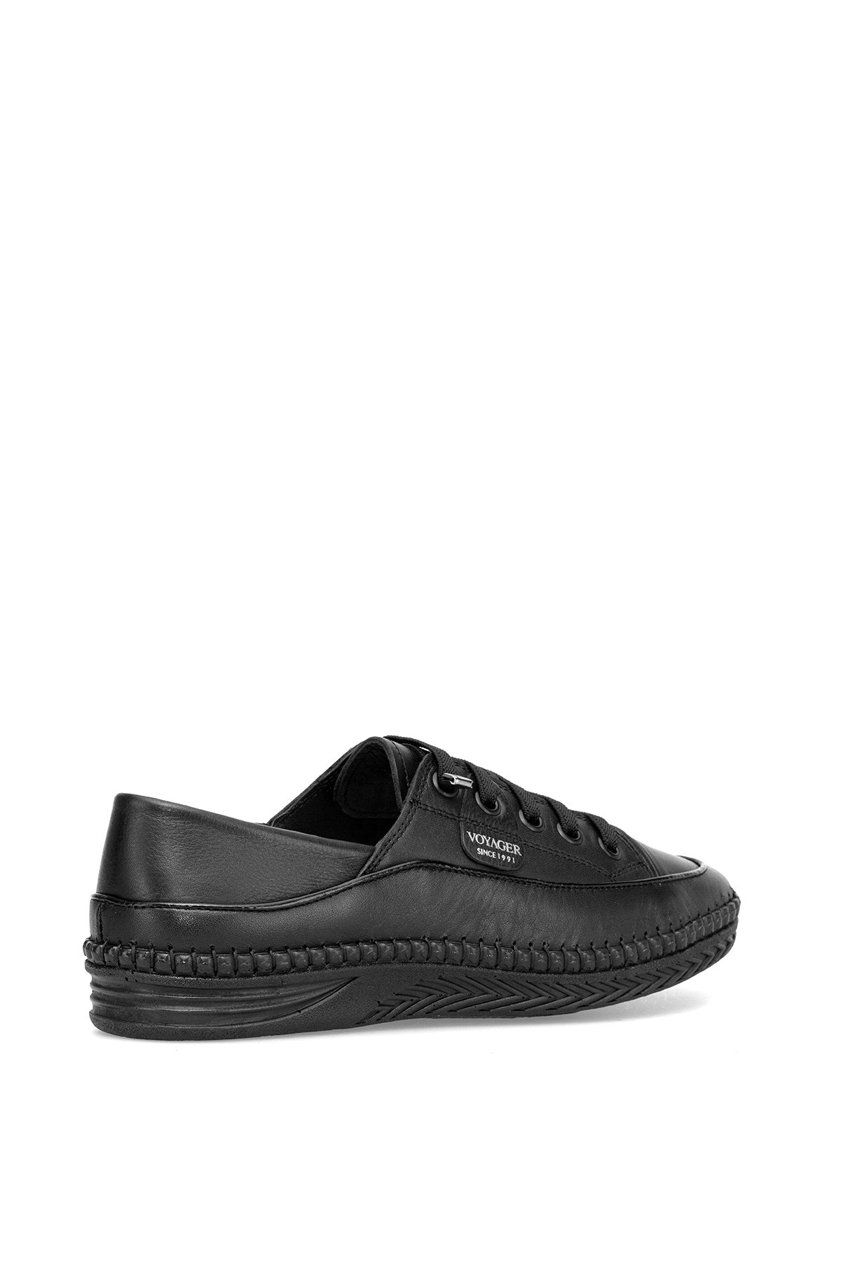 Voyager Z536 Kadın Hakiki Deri Casual Ayakkabı Siyah