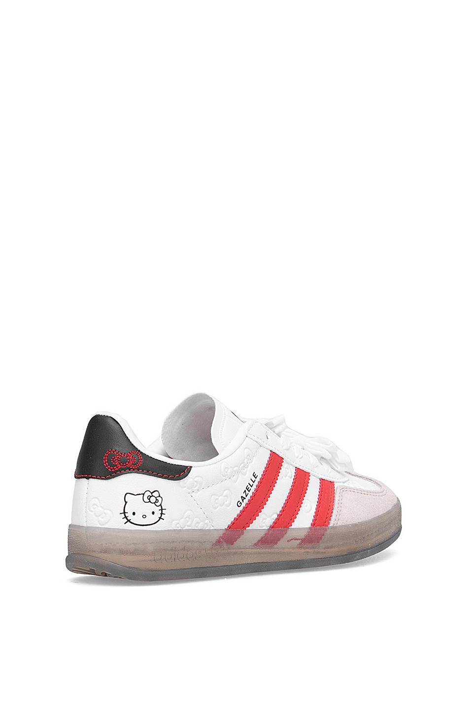 Adidas II0013 Adidas Gazelle Kadın Klasik Sneaker Beyaz - Kırmızı