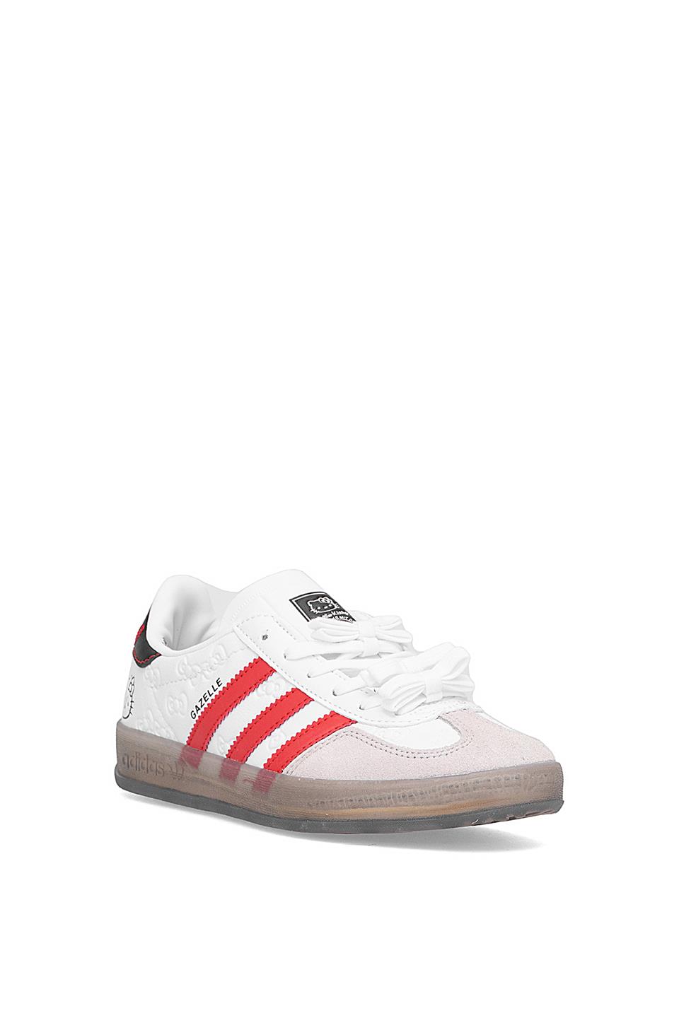Adidas II0013 Adidas Gazelle Kadın Klasik Sneaker Beyaz - Kırmızı