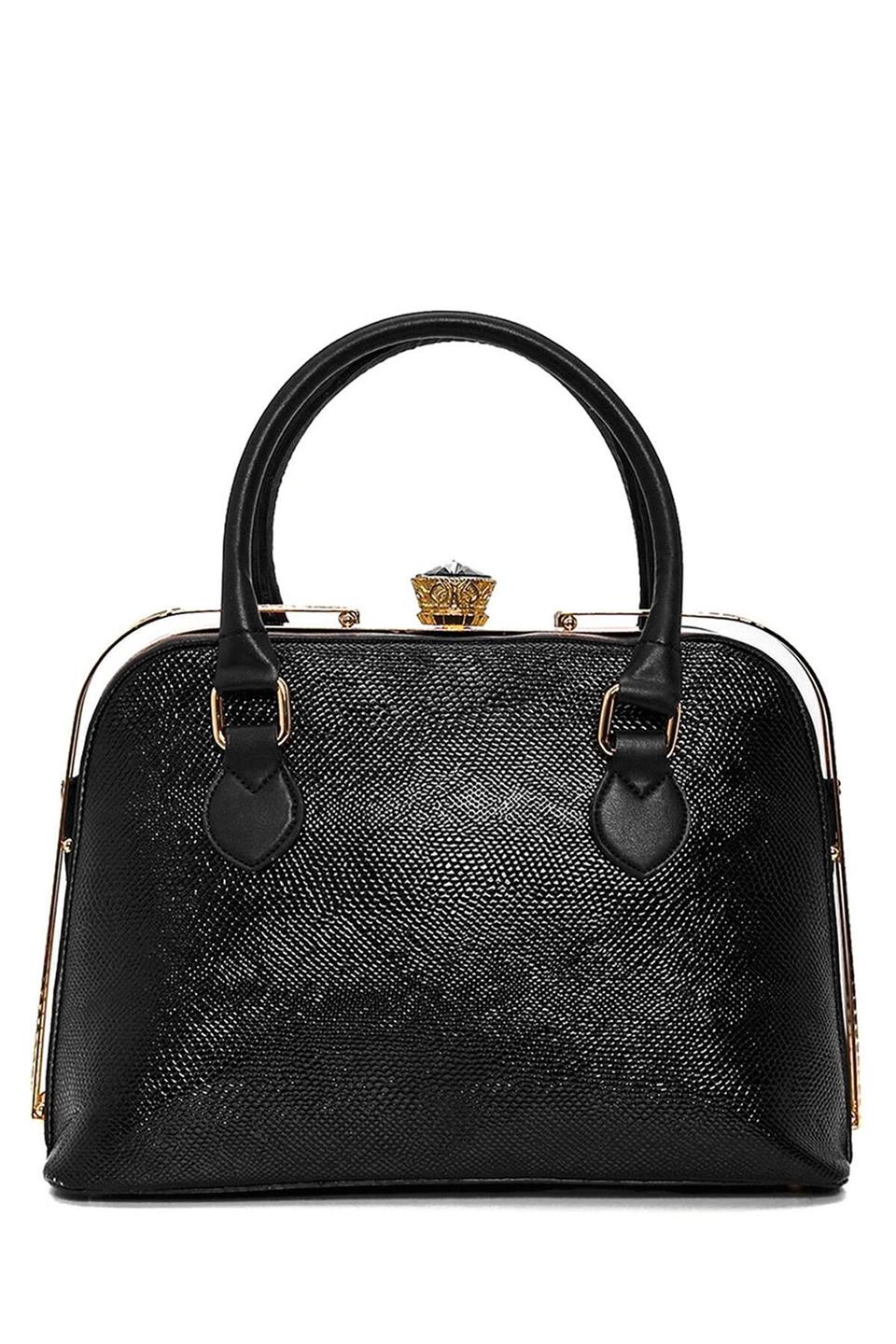 Armine 339 Kadın Kol Çantası Siyah