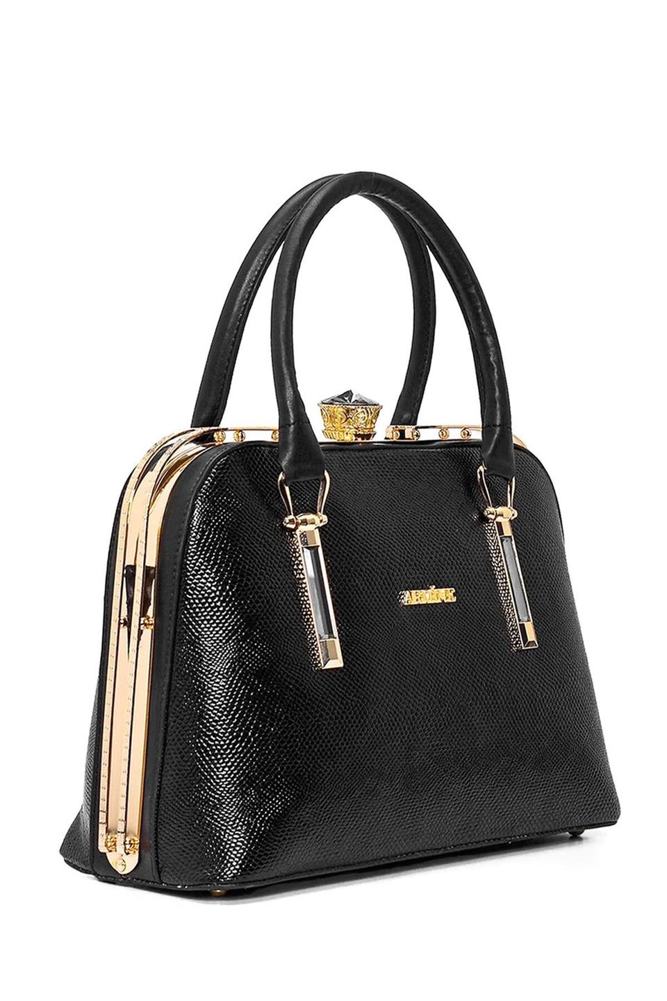Armine 339 Kadın Kol Çantası Siyah