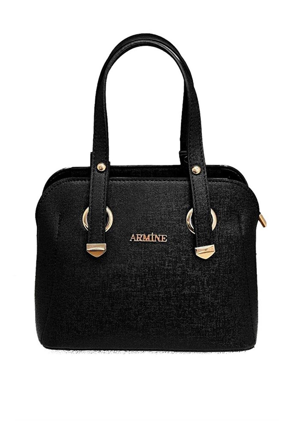 Armine 364 Kadın Omuz Çantası Siyah