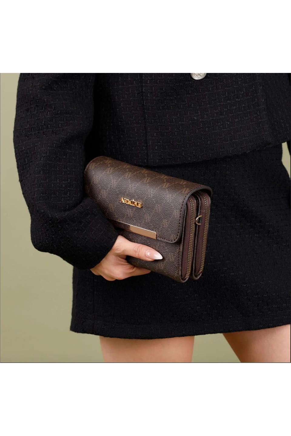 Armine 381 Kadın El Çantası Kahverengi