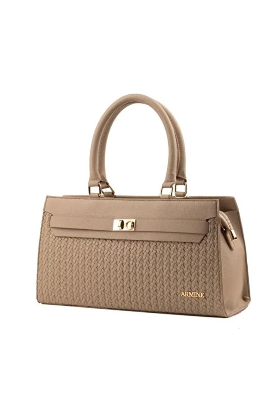 Armine 407 Kadın Omuz Çantası Vizon