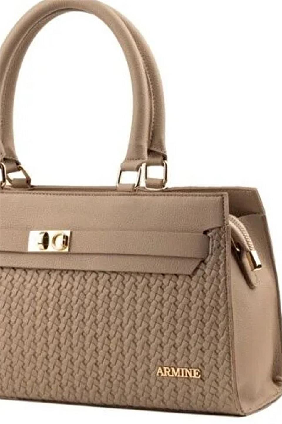 Armine 407 Kadın Omuz Çantası Vizon