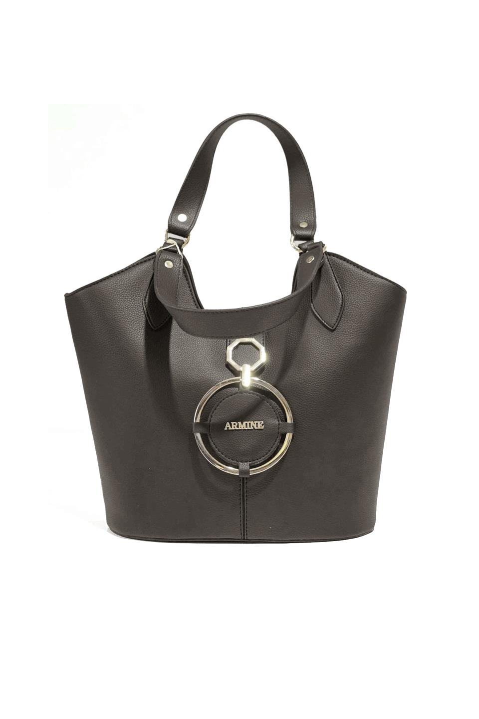 Armine 417 Kadın Kol Çantası Kahverengi