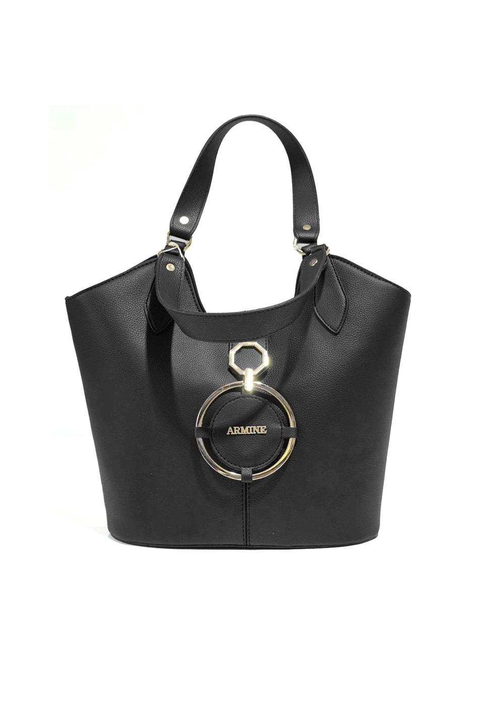 Armine 417 Kadın Kol Çantası Siyah