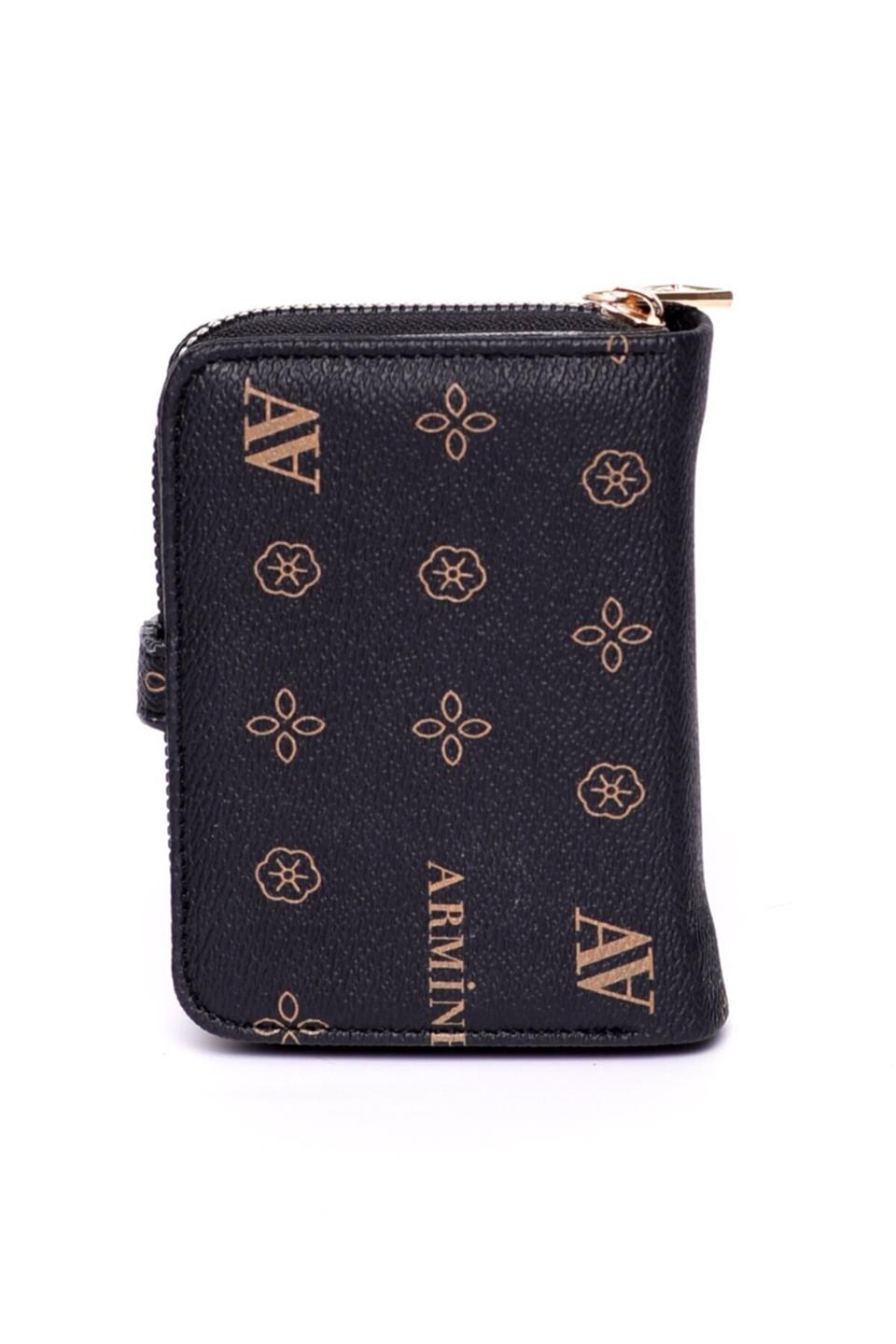 Armine C 01 Kadın El Çantası Siyah Baskılı