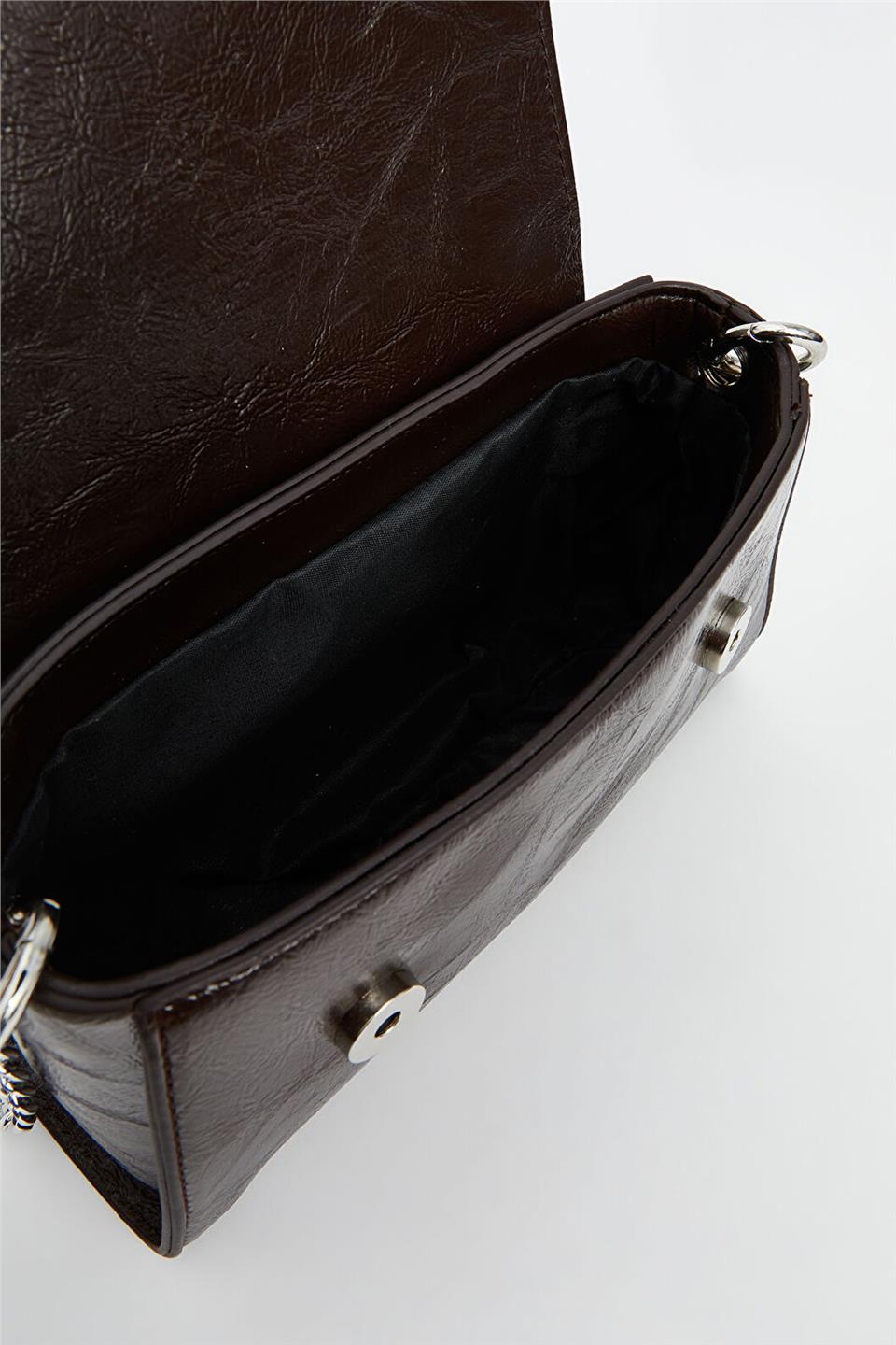 Armine T-3023 Kadın Omuz Çantası Kahverengi