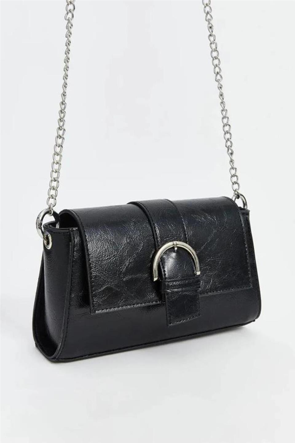 Armine T-3023 Kadın Omuz Çantası Siyah