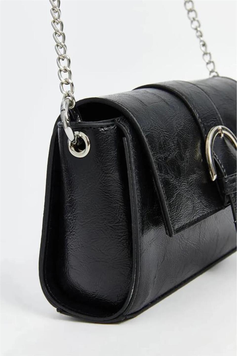 Armine T-3023 Kadın Omuz Çantası Siyah