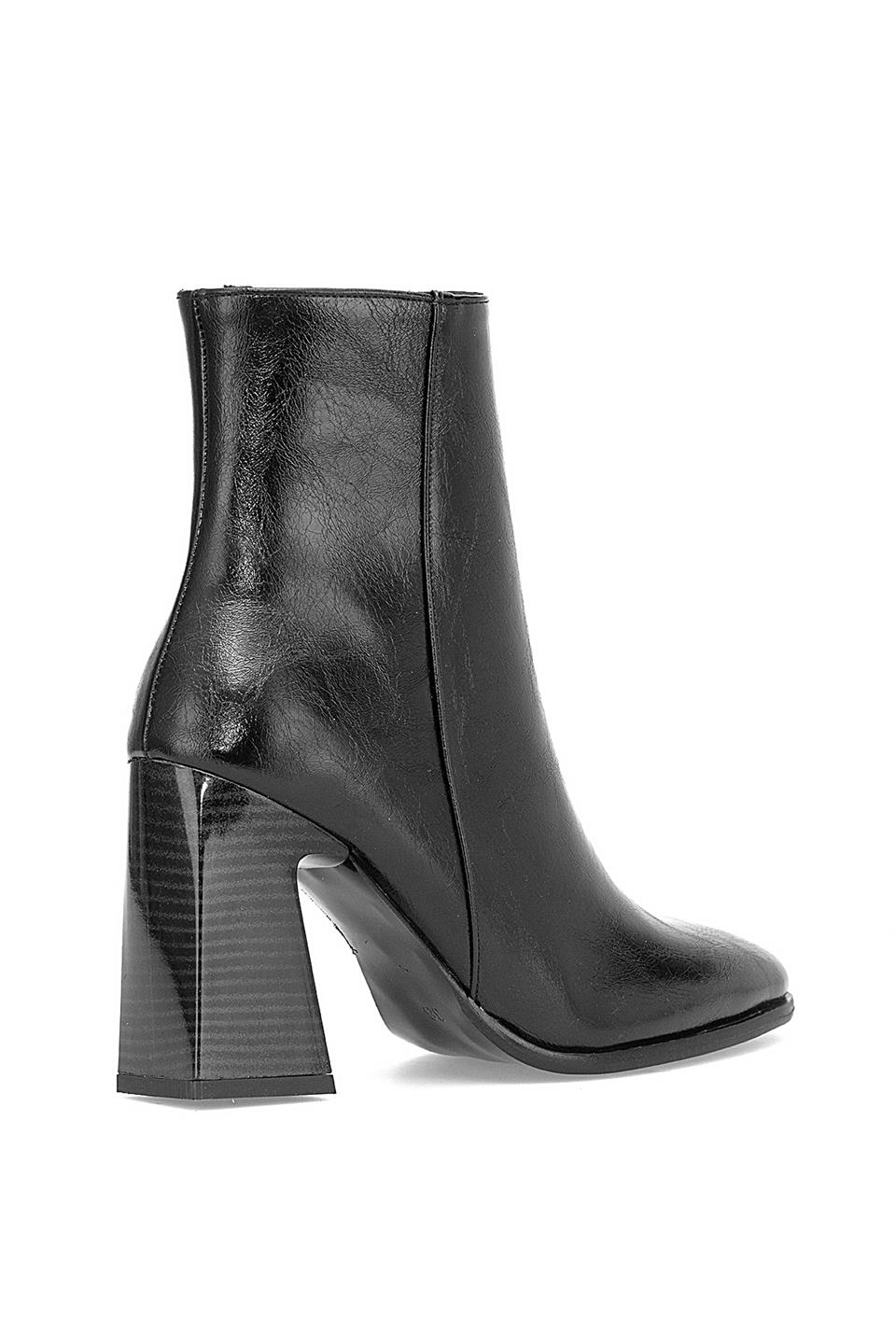 Beety 25BK168.1502 Kadın Topuklu Bot Siyah