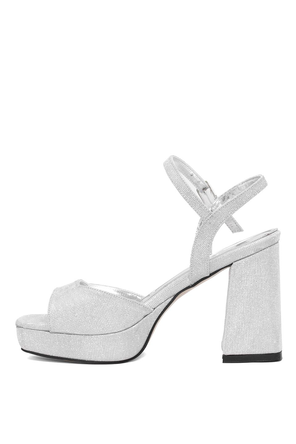Beety 25BY130.1008-1 Kadın Platform Ayakkabı Gümüş