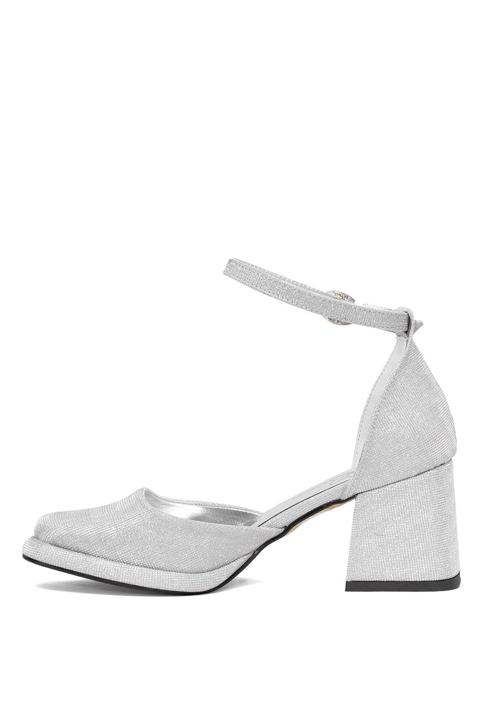 Beety 25BY222.425 Kadın Klasik Topuklu Ayakkabı Gümüş