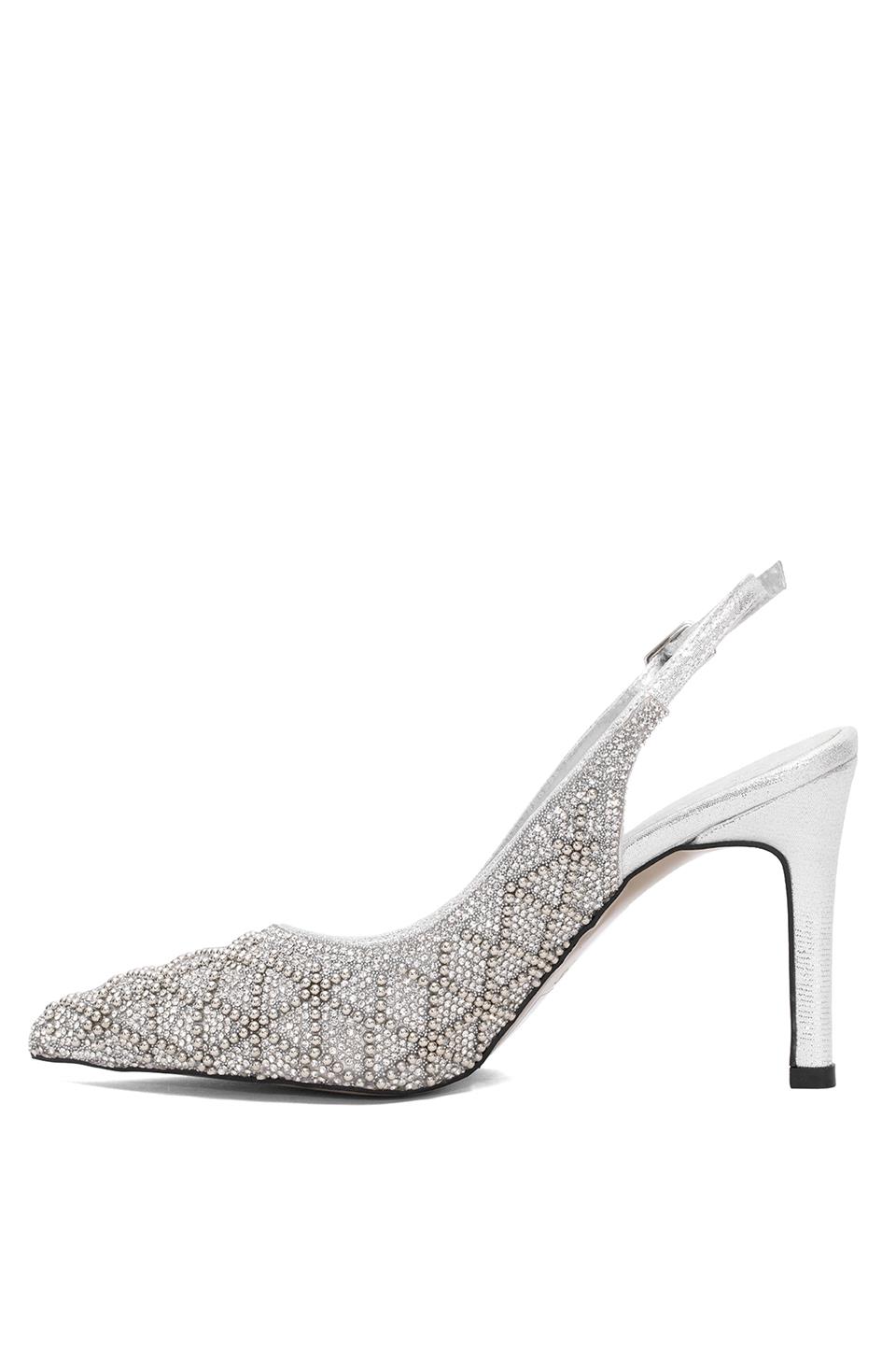 Beety 25BY223.1001T Kadın Klasik Topuklu Ayakkabı Gümüş