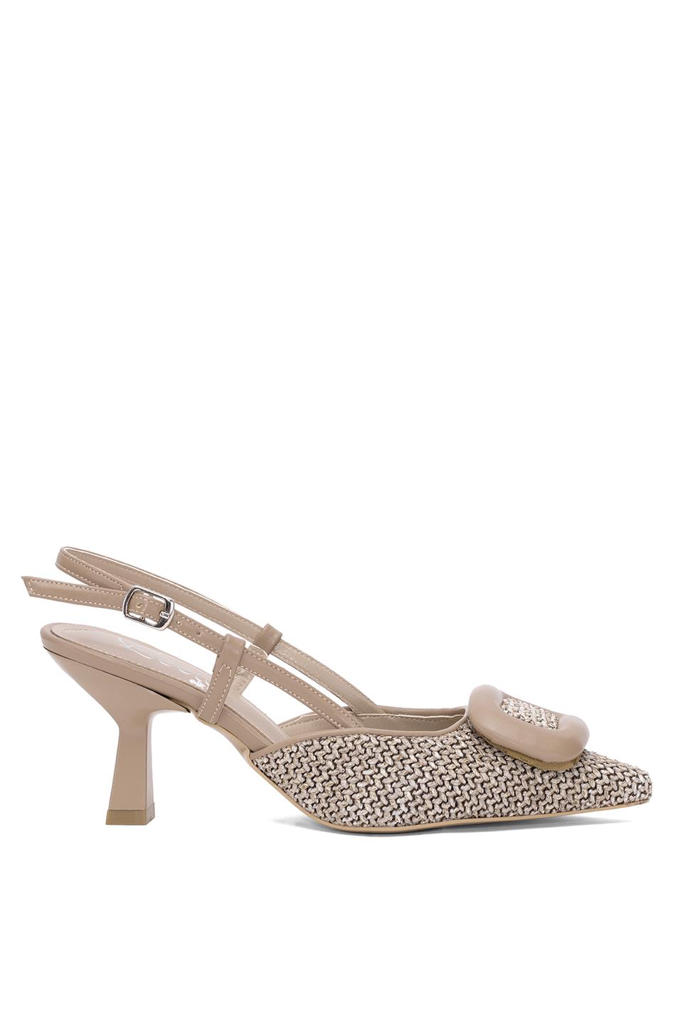 Beety 25BY60.5427T Kadın Klasik Topuklu Ayakkabı Ten