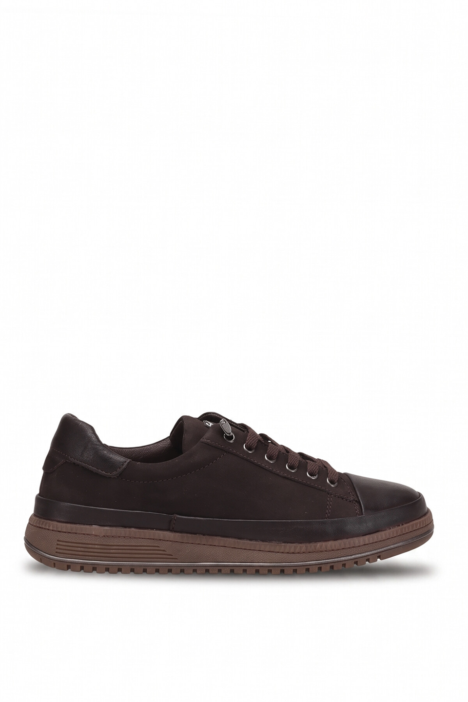 Beety 26BK273.121 Kadın Hakiki Deri Klasik Sneaker Kahverengi