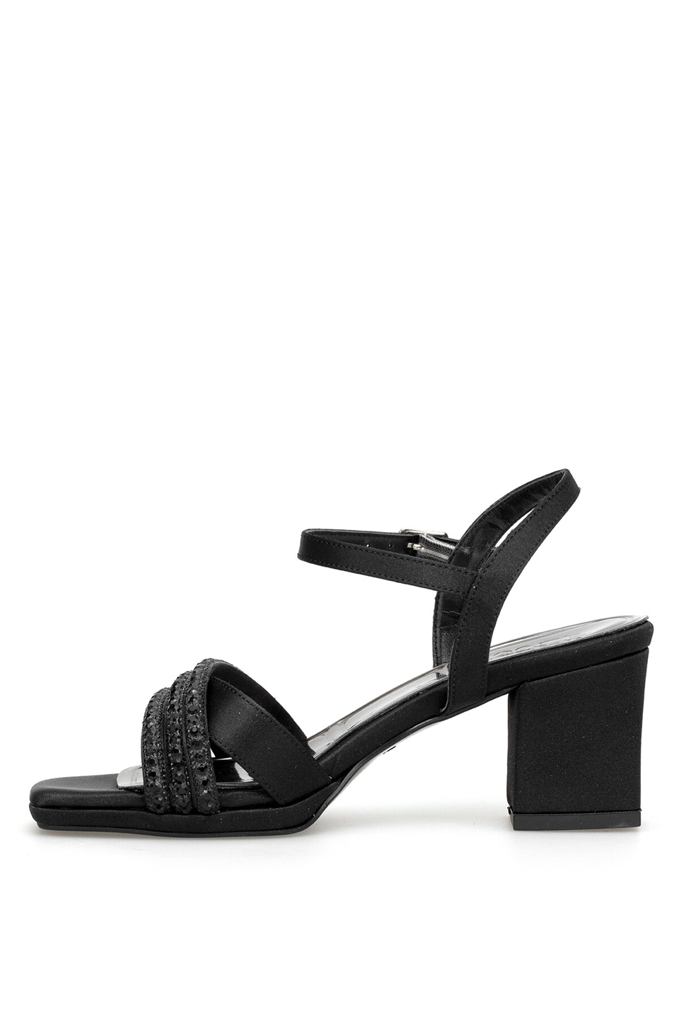 Beety 26BY130.922T Kadın Taşlı Klasik Topuklu Ayakkabı Siyah
