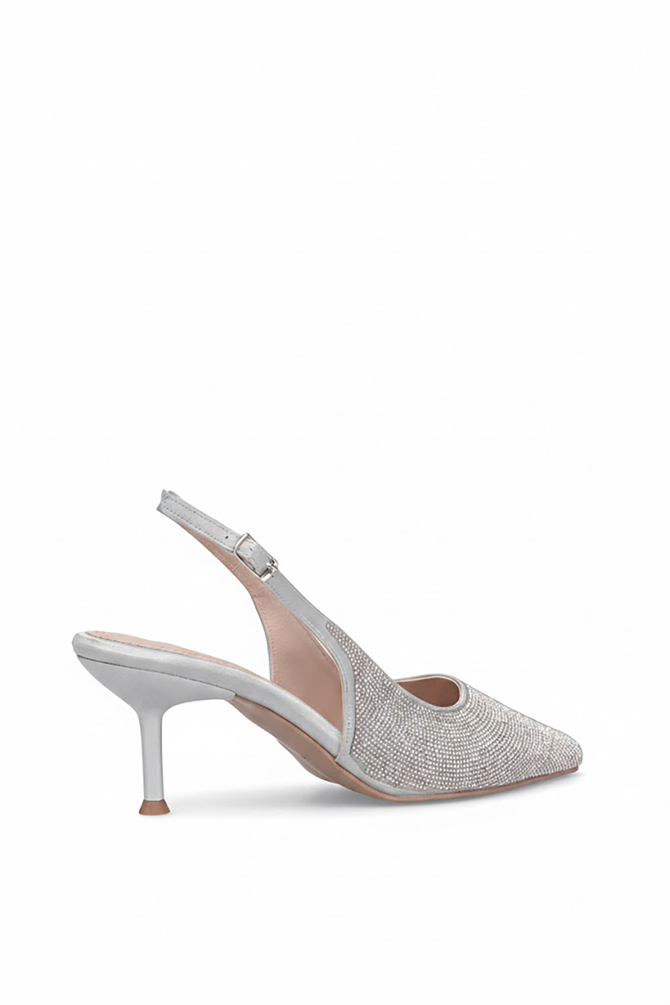 Beety 26BY168.202 Kadın Klasik Topuklu Ayakkabı Gümüş