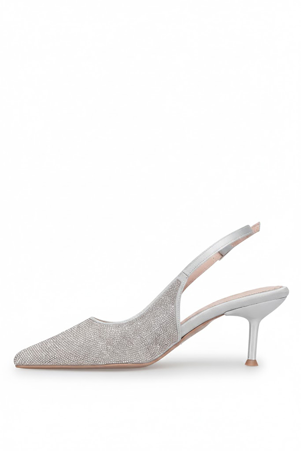 Beety 26BY168.202 Kadın Klasik Topuklu Ayakkabı Gümüş