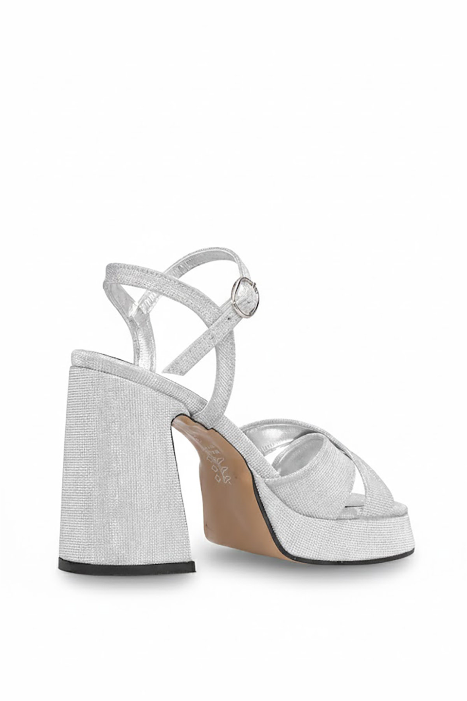 Beety 26BY222.705T Kadın Platform Ayakkabı Gümüş