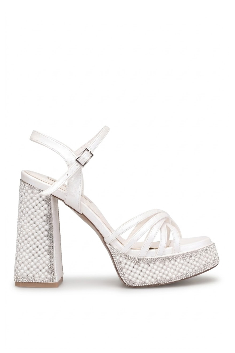 Beety 26BY223.1640 Kadın Klasik Platform Ayakkabı Sedef