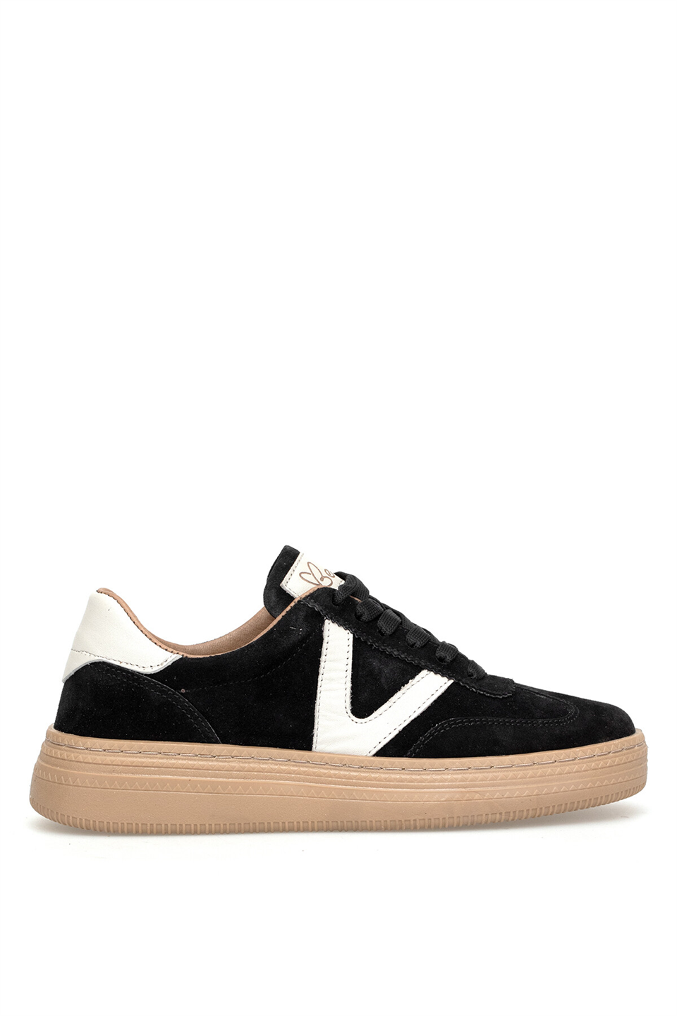Beety 26BY227.170 Kadın Hakiki Deri Klasik Sneaker Siyah