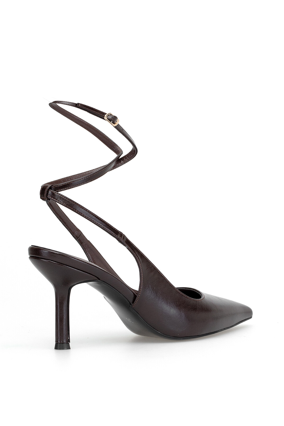 Beety 26BY250.3283 Kadın Klasik Topuklu Ayakkabı Kahverengi