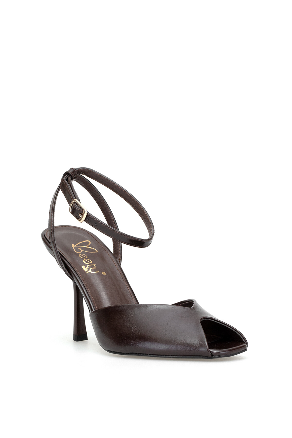 Beety 26BY250.3239 Kadın Klasik Topuklu Ayakkabı Kahverengi